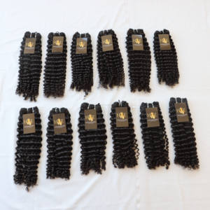 Mèches de cheveux Remy à cuticule vierge alignée, échantillon gratuit, cheveux humains vierges indiens, Temple, fournisseurs de cheveux ondulés - Product Image 2
