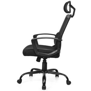 Sedia da Ufficio Ergonomica Girevole con Schienale Alto e Rete, Esperienza di Seduta Confortevole e Pratica - Product Image 1
