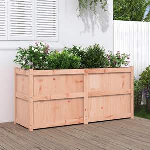 Jardinière extra-large en bois massif de Douglas Fir, pots et jardinières de qualité supérieure pour fleurs - Product Image 1