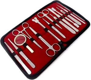 Kit de Disección Manual Avanzado, Juego de Instrumentos Quirúrgicos de Primera Calidad, Herramientas de Disección Reutilizables, Juego de Cirugía Menor con Certificación CE - Product Image 3