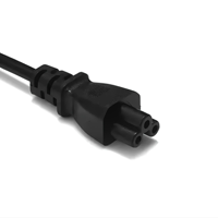 Câble d'alimentation SYONG de haute qualité pour le Brésil, 5 pieds/1,5 m, prise à 3 broches vers C5, cordon d'alimentation BR, 0,3 mm, 220 V, pour imprimante, ordinateur portable, noir