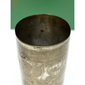 Exótico Artículo Culinario Tradicional Indio Hecho a Mano en India, de Latón y Vidrio Vintage, Modelo KTY056 - Product Image 2