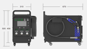 Machine de soudage laser refroidie par air de 1200 W pour alliage d'aluminium, acier inoxydable, soudeuse laser de 900 W, 1500 W - Product Image 4