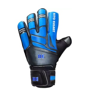 Nouveaux Gants de Gardien de But de Football Professionnels avec Paume Avant en Latex Allemand de 4 mm et Silicone Injecté pour le Dos de la Main - Product Image 2