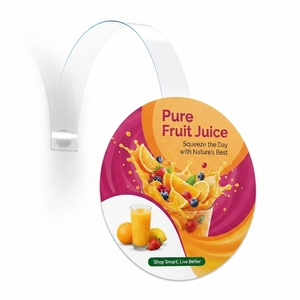 Étiquette promotionnelle publicitaire en PVC sans BPA, écologique, pour rayonnage de supermarché, présentoir de vente au détail, signalétique de marketing POS - Product Image 2