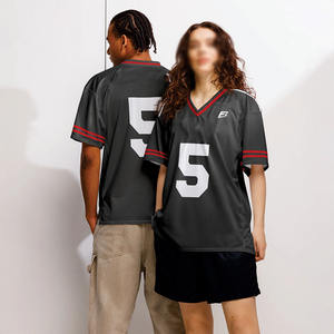 Jersey de Fútbol Americano Unisex Extra Grande, Estilo Urbano, 100% Poliéster, Personalizable con Número, Fabricante OEM, Venta al Por Mayor - Product Image 1