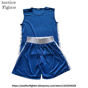 Conjunto de Boxeo Muay Thai, Pantalones Cortos y Chaleco sin Mangas, Ropa de Combate para Luchadores Amateurs y Profesionales, Uniforme de Entrenamiento para Gimnasio, MMA, Sanda y Wushu - Product Image 1