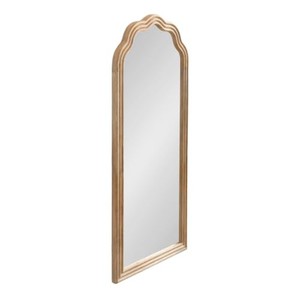 Sheesham Wood <b>Arched</b> Mirror <b>Frame</b> | Handcrafted Indian Rosewood Wall Mirror Wholesale - Product Image 1