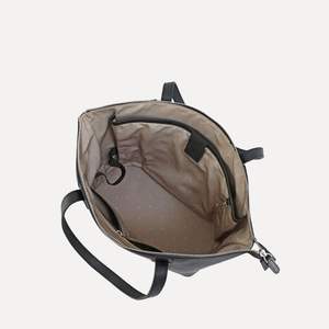 Nouveau sac fourre-tout d'affaires en cuir véritable – Sac à main en cuir noir de créateur pour femmes, vente en gros - Product Image 6