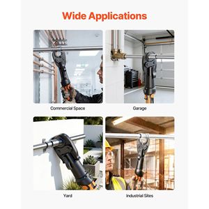 Mandrino MegaPress da 3/4 di pollice per utensili a pressione HVAC serie Compact, in acciaio temprato 52 HRC - Compatibile con utensili a pressione da 24KN - Product Image 6