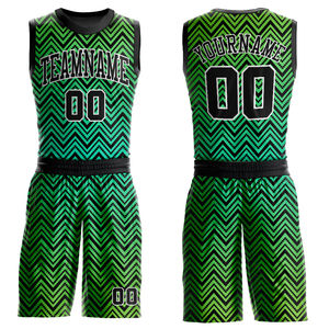 Maillot de basketball entièrement sublimé, design col, respirant, élégant, taille 4XL, vente en gros directe usine - Product Image 5