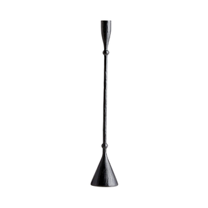 Candelabro de aluminio fundido con acabado negro mate, el más vendido, para decoración del hogar, hecho a mano y personalizado. - Product Image 1