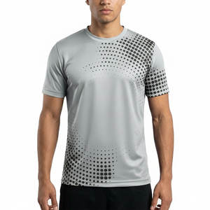 High Quality Custom Sports T Shirt Men Fitness Gym Wear Quick Dry Training Soccer Jersey OEM and ODM - Product Image 1