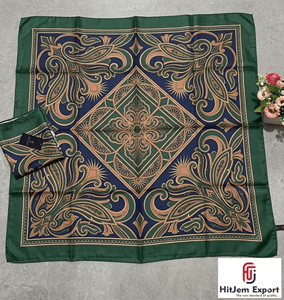 Custom Satin Printed <b>Scarf</b> Manufacturer Wholesale OEM ODM Private Label Personalized Design Promotion Gift Kenya Nigeria Ghana - Product Image 5