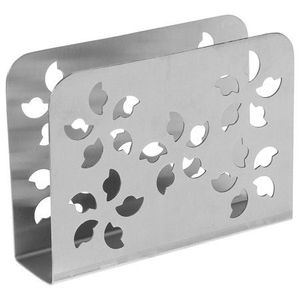 Porta Servilletas de Lujo en Forma de Arcoíris, Metálico Cromado, Organizador Decorativo de Papel, Soporte de Exhibición para Mesa de Cocina o Comedor - Product Image 6