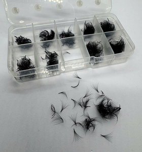 Mix tray <b>premade</b> <b>lash</b> fans promade fans volume extensions <b>lash</b> manufacturer individual <b>lash</b> extension tray D L M <b>lash</b> extension - Product Image 2