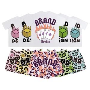 Ensemble 2 pièces personnalisé sérigraphié en gros 2026 – T-shirt et short pour homme – Tenue d'été – Ensemble de jogging – Short en mesh - Product Image 1