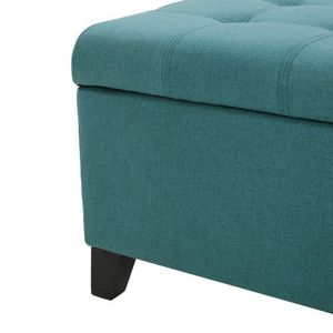 <b>Storage</b> Ottoman Stylish <b>Stool</b> with Hidden <b>Storage</b> Space for Home or Office Use - Product Image 4