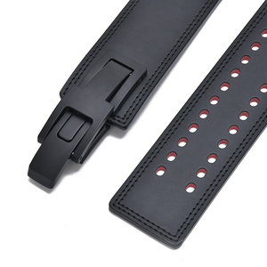 Wholesale Customizable Cowhide Leather Non-Slip Unisex <b>Strength</b> Training Weight Lifting Belt for Gym Fitness and Bodybuilding - Product Image 6