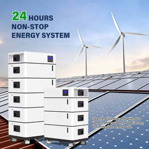Sistema de Almacenamiento de Energía Doméstico HR de 15 kWh, Blanco, 48 V, 300 Ah, Iones de Litio, 51.2 V, 280 Ah, Batería Apilable, 15 kW, 50000g - Product Image 1