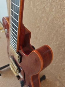 กีตาร์ไฟฟ้า <span class=keywords><strong>Fender</strong></span> Violinstyle แบบปรับแต่งได้สำหรับกีตาร์เทเลแคสเตอร์ ตัวบอดี้ไม้มะฮอกกานีแกะสลักแบบโปร่ง ทรง Archtop สำหรับเล่นดนตรีแจ๊ส ทำด้วยมือ - Product Image 5
