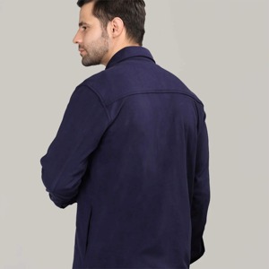 Chemises pour hommes surdimensionnées personnalisées de haute qualité, boutonnées, à manches longues, en flanelle, chaudes, en coton, à carreaux, décontractées et de qualité supérieure, vente en gros - Product Image 4