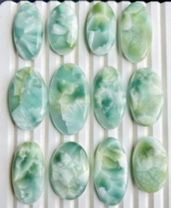 Hemimorphit Lose Cabochons Heilender Edelstein Handgefertigte Glatte Hemimorphit-Cabochons Loser Großhandelspreis Hemimorphit-Stein - Product Image 1