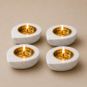 <b>Marble</b> <b>Candle</b> Holder Home Decoration Flower Design Table Top Christmas Parties <b>Marble</b> <b>Candle</b> Holder - Product Image 5