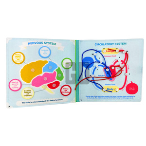 Libro Sensorial Interactivo de Fieltro del Cuerpo Humano - Product Image 3