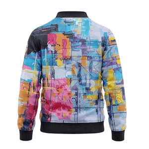 Trendy Street Inspired Men Sublimation Varsity <b>Jackets</b> Suitable For Travel Recreation And Casual Activities Men's <b>Jackets</b> - Product Image 2