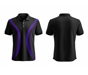 Quick Dry Full Sublimation Polo Shirt for Outdoor Activities for Men Women Youth Quick-Dry Dry-Fit Active Polo - Product Image 2