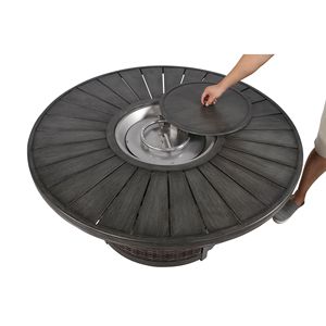25 H X 52 W Outdoor Propane <b>Fire</b> <b>Pit</b> <b>Table</b> - Product Image 4