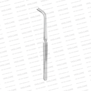 Pince à tampon Jackson 22 cm, pince à tampon nasal ORL courbée à baïonnette, pinces à tampon pour gaze laryngée par Vaslcare - Product Image 2