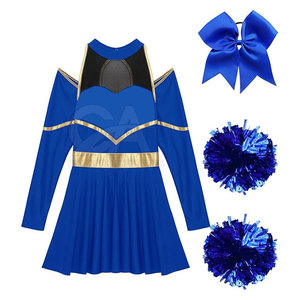 Tenue de cheerleading 2026 pour équipes scolaires et clubs – Ensemble personnalisé de haute qualité - Product Image 4