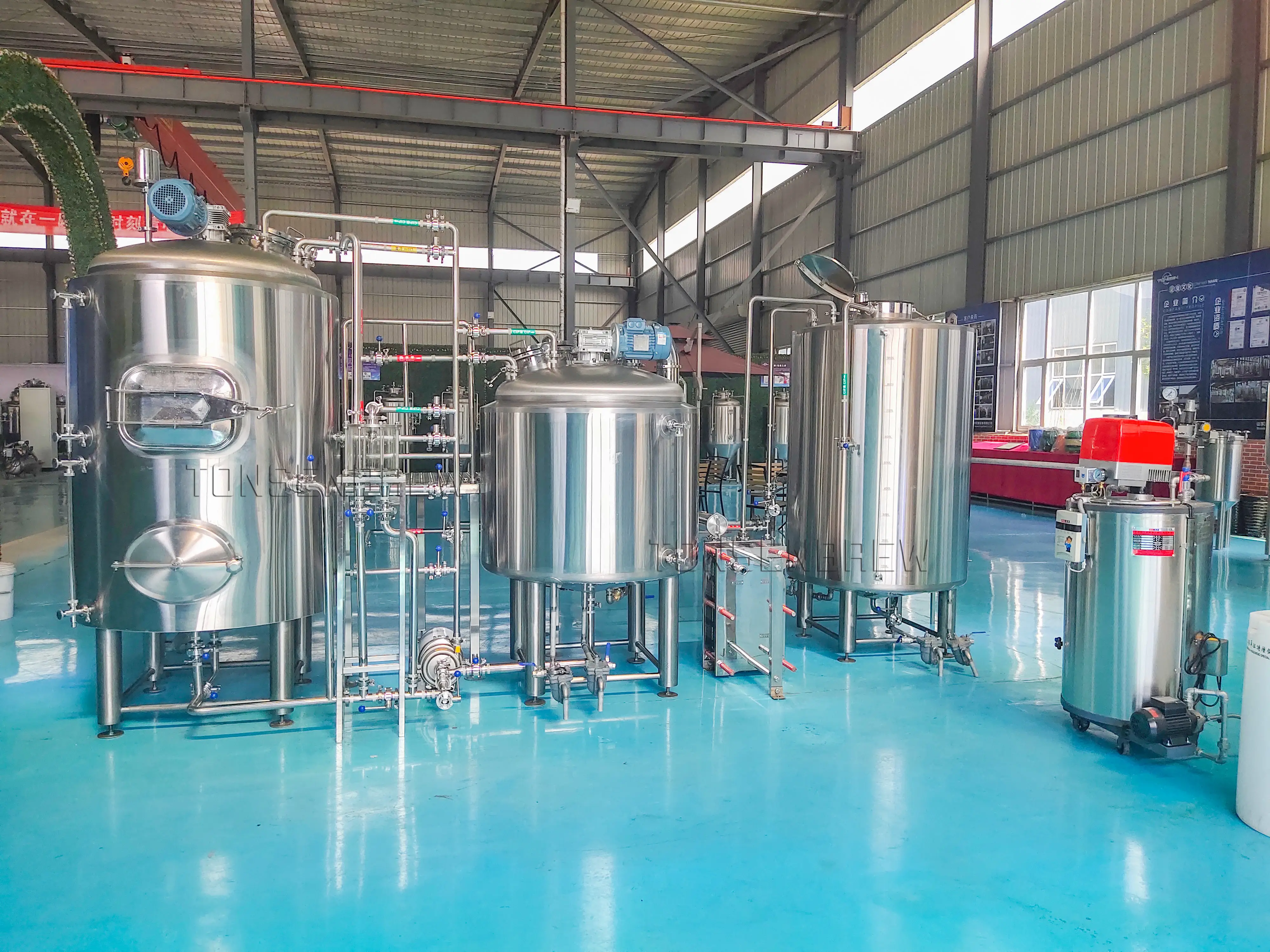 معدات تخمير مستعملة لمصفات البيرة اليدوية لمخازن البيرة سعة 600 لتر