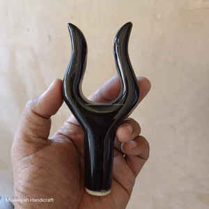 Mango de cuerno de búfalo de alta calidad palo viejo y mujer cuerno de búfalo mango de bastón con elegante mango de cuerno de búfalo Natural - Product Image 5