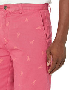 Shorts Chino Slim Fit Brodés en Toile pour Hommes, Séchage Rapide, Écologiques, Vente en Gros, Pantalons Formels et Décontractés d'Été, Prix d'Usine - Product Image 4