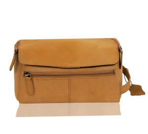 Bolsa de Cosméticos Clásica de Cuero, Tamaño Mediano, Cierre de Cremallera, Organizador de Artículos de Aseo Multifuncional para Viaje, Color Bronceado - Product Image 3