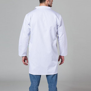 Bata de Laboratorio Antimicrobiana para Uso Clínico, Bata de Laboratorio Corta para Procedimientos Rápidos, Bata de Laboratorio Resistente a Fluidos para Técnicos de Laboratorio - Product Image 4