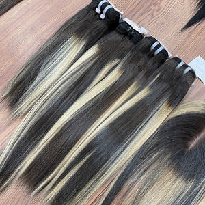 GRAN VENTA Extensiones de Cabello Humano Vietnamita 100% Color Piano Liso, Trama Super Sedosa, Precio de Fábrica, Gran Stock - Product Image 4