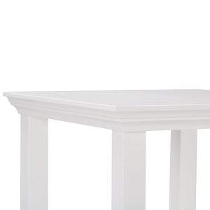 Torre portaoggetti da bagno Pure White Acadian, eleganti mensole per il bagno - Product Image 2