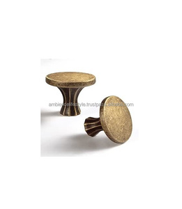 Stylish Brass Knobs Modern Design Cabinet Drawer Pull Handles Elegant Furniture <b>Hardware</b> Accessories Premium Home Decor - Product Image 1