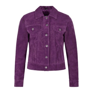 Chaqueta de Cuero de Gamuza para Hombre, Ropa Exterior de Moda Urbana, Sensación Premium, Proveedor Mayorista OEM Personalizado, Servicio de Muestras Disponible, Exportación Nueva - Product Image 6