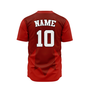 T-shirt pour homme à rayures personnalisées de qualité supérieure, jersey de baseball violet pour garçons - Product Image 2