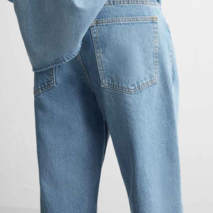 Nuevos Jeans Ajustados de Diseño Personalizado para Hombre, de Alta Calidad, Impermeables, Transpirables, Mezcla de Poliéster/Algodón, Lavados, Color Sólido, Primavera - Product Image 6