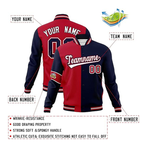 Short Sign Industry New Colors <b>Summer</b> Varsity <b>Jacket</b> Polyester/Cotton Corduroy Stand Collar Windproof Breathable <b>Men's</b> - Product Image 6