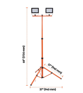 โคมไฟสนามพร้อมขาตั้งกล้องสำหรับงานอวกาศ - Product Image 5