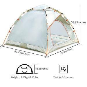Tenda da Campeggio VentureGuard Deluxe per Avventure all'Aperto, Adatta a Tutte le Condizioni Meteo - Product Image 4