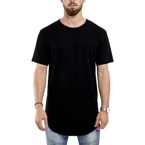 <b>Men</b> Vintage Oversized Crew Neck <b>T</b> <b>Shirt</b> 100% Cotton Custom Logo Washed <b>Longline</b> Blank Tee - Product Image 1