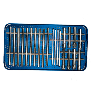 Kit d'instruments pour vis pédiculaires de 5,5 mm, instruments chirurgicaux orthopédiques pour petits fragments, pour la fixation, par Blush Surgical - Product Image 3